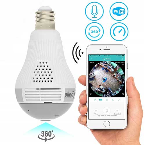 pouzdana kamera u žarulji